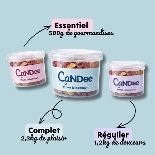 Les seaux de friandises pour chevaux Candee Horse